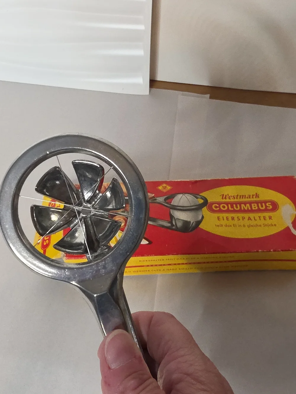 Vintage German Westmark Columbus Egg Wedger